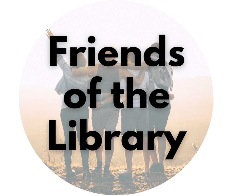 Friends of the Library Button