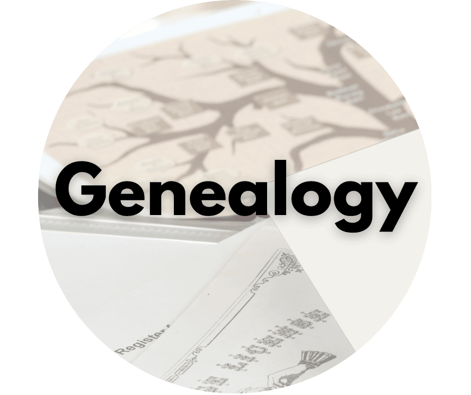 Genealogy Button