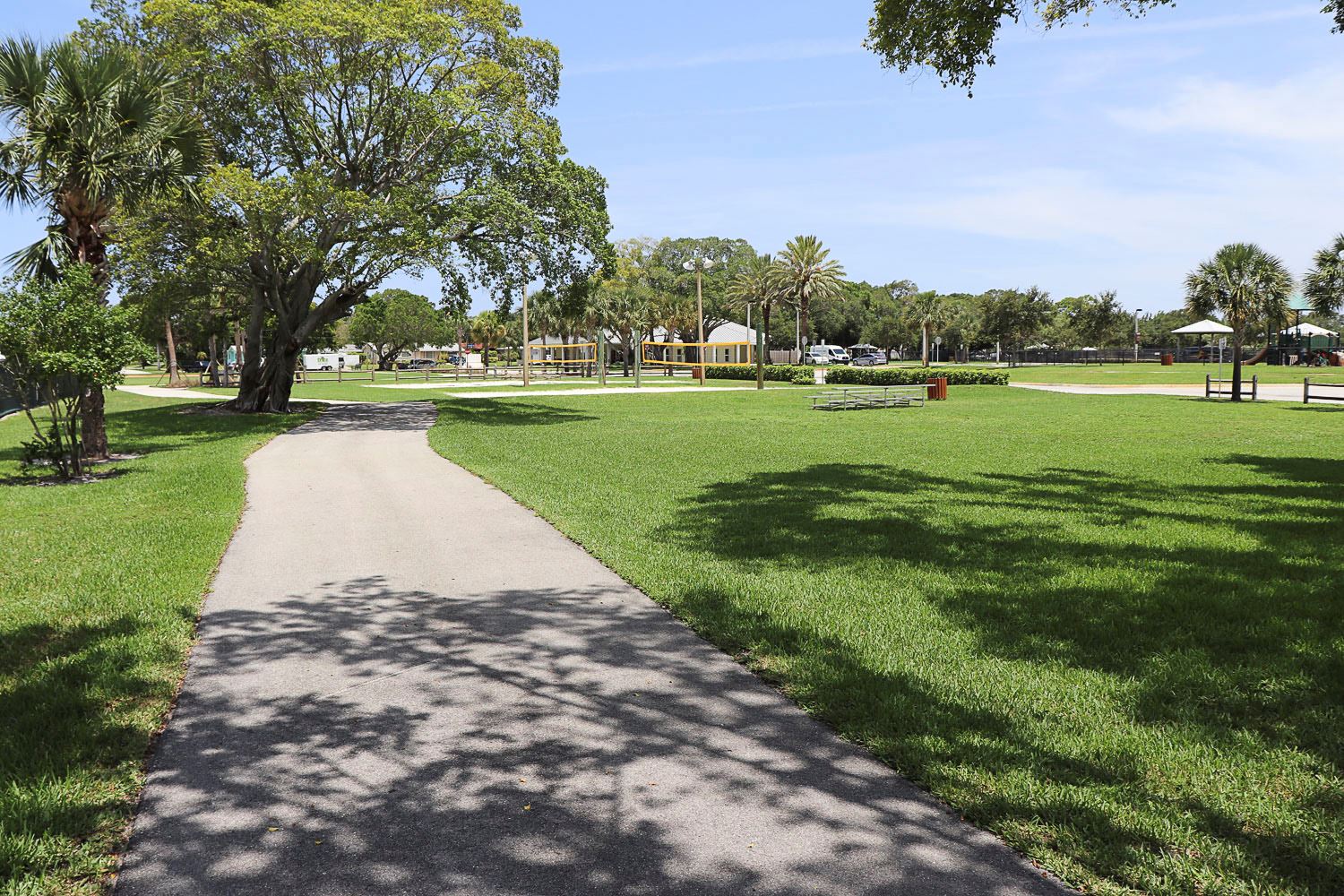 Image of trail in Anchorage Park