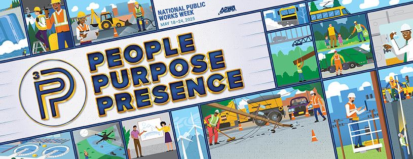 Public Works Week 2025 banner. 