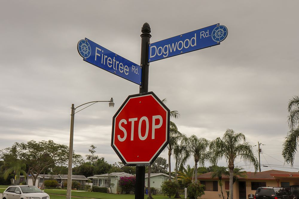 Photos of volunteers painting houses at NET event