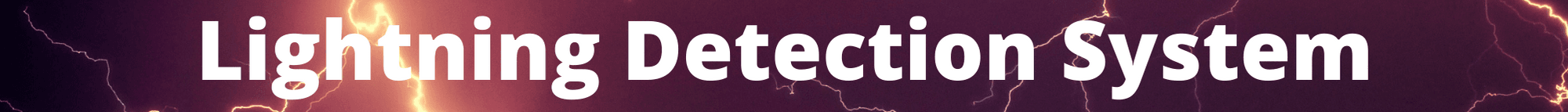 Lightning Detection Systems at Our Parks