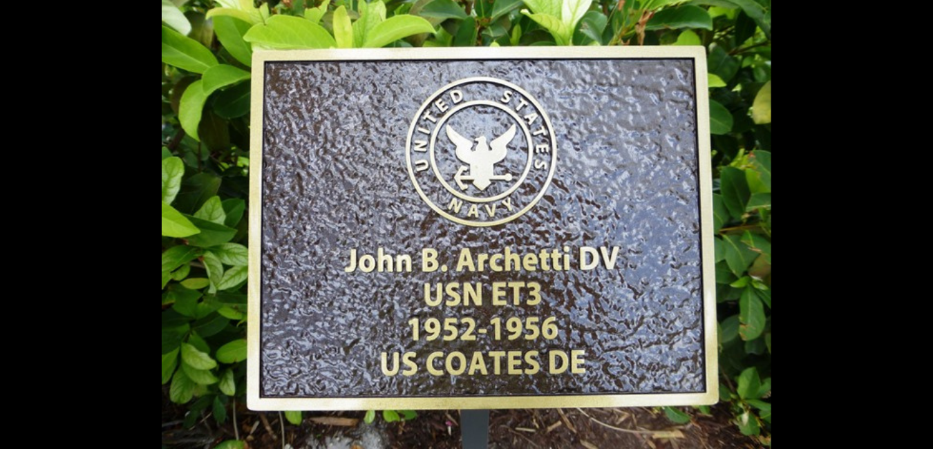 Memorial Display Plaque